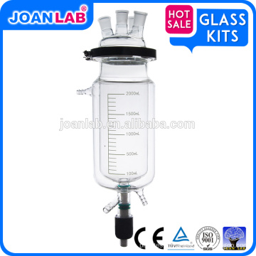 Preços de reator de vidro revestidos com produtos químicos JOAN Lab 2L